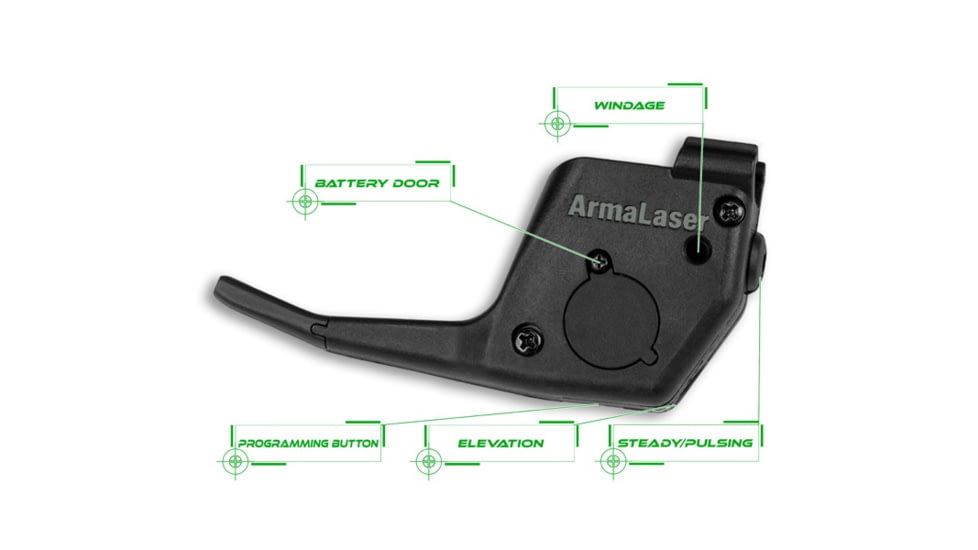 ArmaLaser Touch-Activated Laser Sight