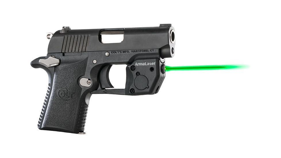 ArmaLaser Colt Mustang XSP Laser Sights, Green, TR17G