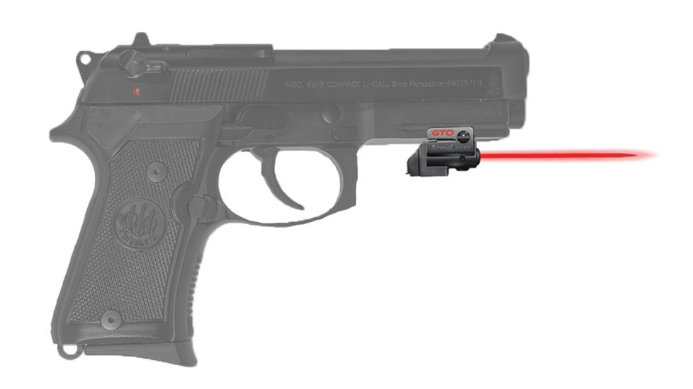 ArmaLaser Finger Touch Laser Sight, Beretta 92FS Compact w/Rail, Red GTO/FLX94
