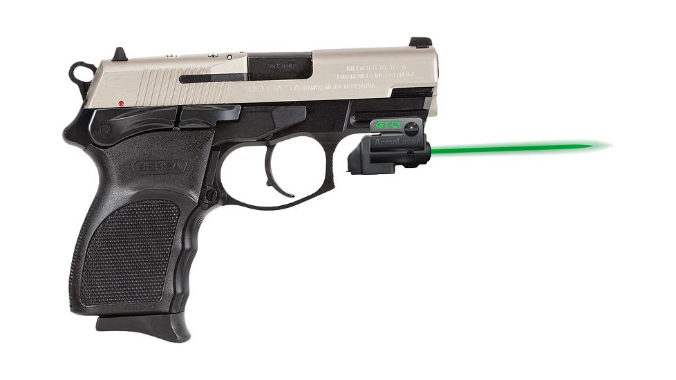 ArmaLaser GTO/FLX Finger Touch Green Laser Sight for Bersa Thunder Pro/UC Pro, Black, GTOG/FLX06