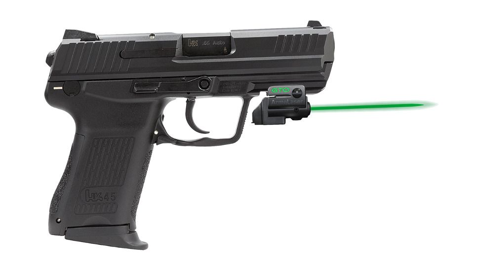ArmaLaser GTO/FLX Finger Touch Green Laser Sight for HK45C, Black, GTOG/FLX13