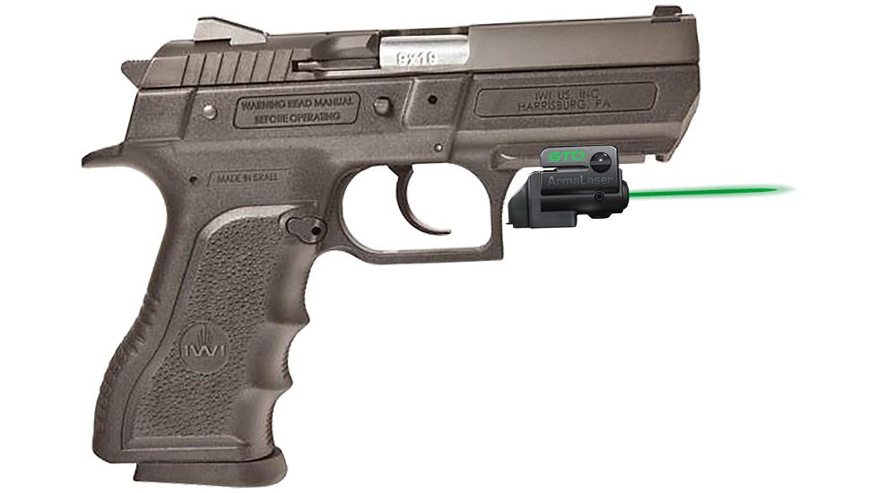 ArmaLaser GTO/FLX Finger Touch Green Laser Sight for Jericho 941, Black, GTOG/FLX70