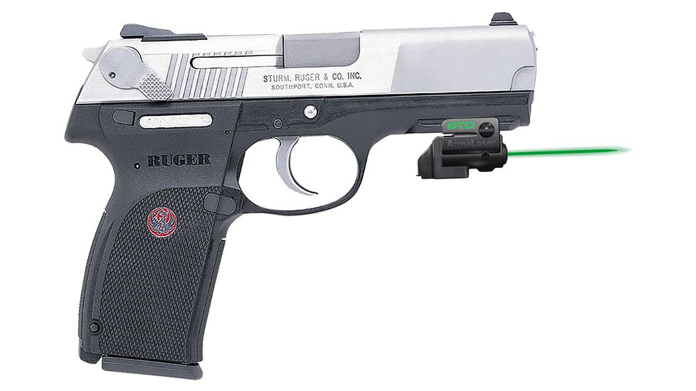 ArmaLaser GTO/FLX Finger Touch Green Laser Sight for Ruger P345, Black, GTOG/FLX49