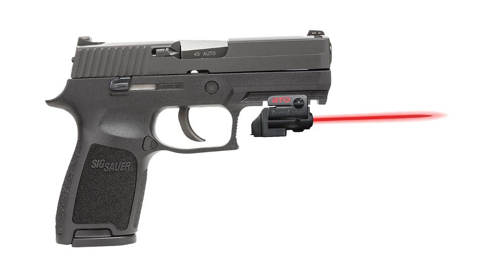 ArmaLaser GTO/FLX Finger Touch Red Laser Sight for 1911 Tactical w/Rail, Black, GTO/FLX18