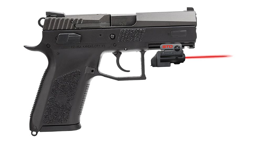 ArmaLaser GTO/FLX Finger Touch Red Laser Sight for CZ P-07/P09, Black, GTO/FLX31