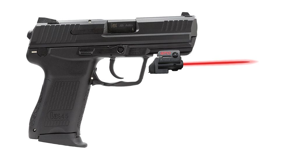 ArmaLaser GTO/FLX Finger Touch Red Laser Sight for HK45c, Black, GTO/FLX13
