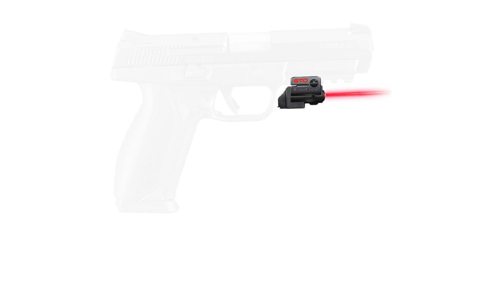 ArmaLaser GTO/FLX Finger Touch Red Laser Sight for Ruger American, Black, GTOFLX73