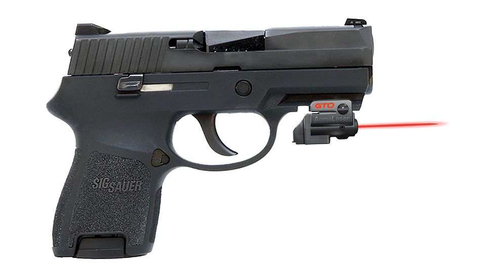 ArmaLaser GTO/FLX Finger Touch Red Laser Sight for SIG P250 SC, Black, GTO/FLX32