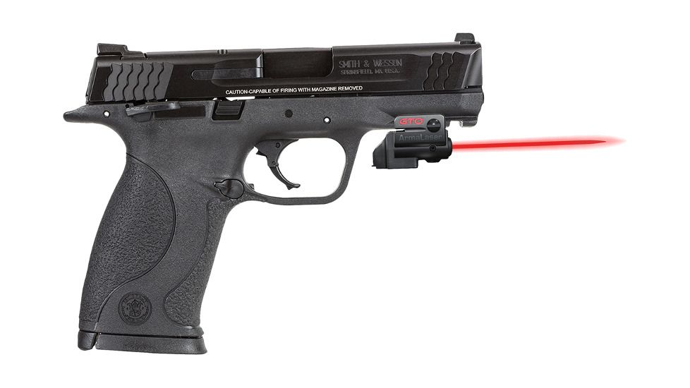 ArmaLaser GTO/FLX Finger Touch Red Laser Sight for Smith and Wesson M&amp;P 4/4.1/4.25/4.5/5, Black, GTO/FLX05