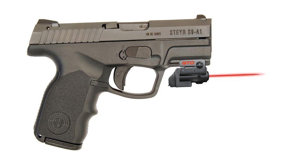 ArmaLaser GTO/FLX Finger Touch Red Laser Sight for Steyr C-A1/S-A1, Black, GTO/FLX33