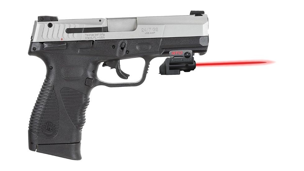ArmaLaser GTO/FLX Finger Touch Red Laser Sight for Taurus 24/7 G2 4.2in, Black, GTO/FLX26
