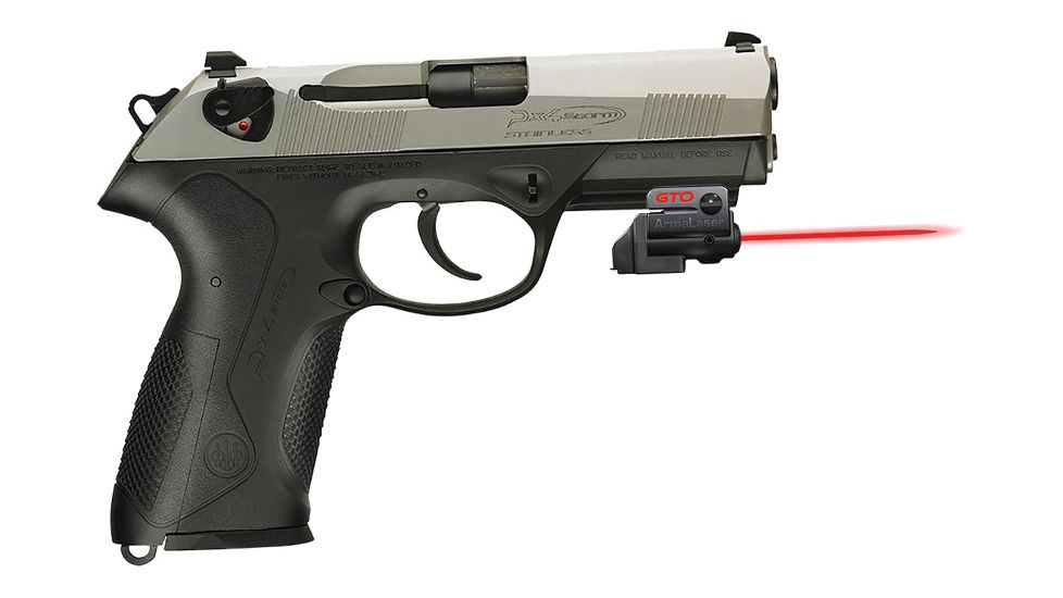 ArmaLaser Laser Sight for Beretta PX4 Storm 45D, Red Beam, Black, GTO/FLX85