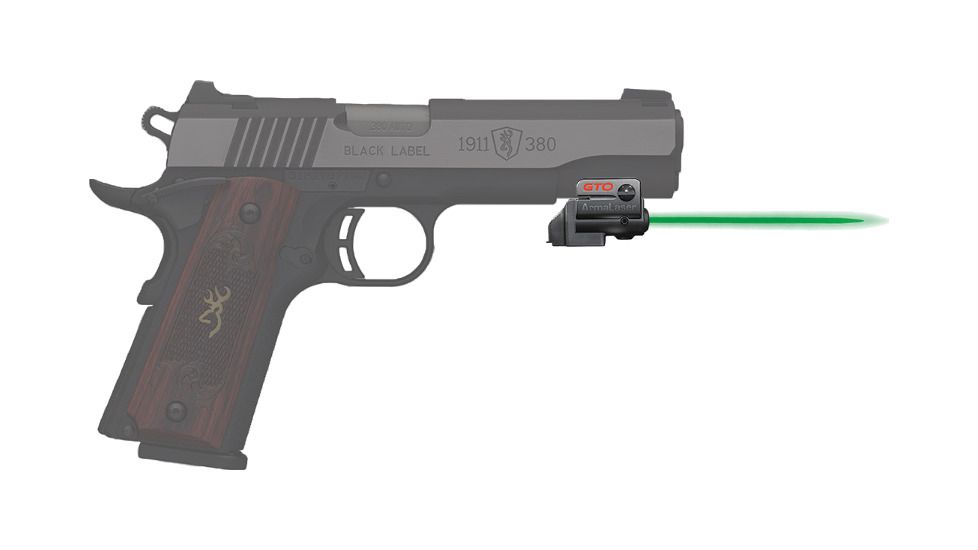 ArmaLaser Laser Sight for Browning 380 1911, Green Beam, Black, GTOG/FLX84