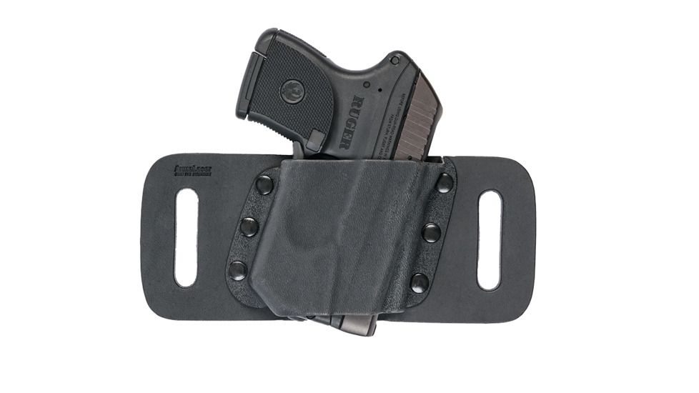 ArmaLaser MiniSlide/CrossBreed OWB Laser-Fit Holster for Ruger LCP, Right Hand, Black TR2 OWB RH CB Mini Slide