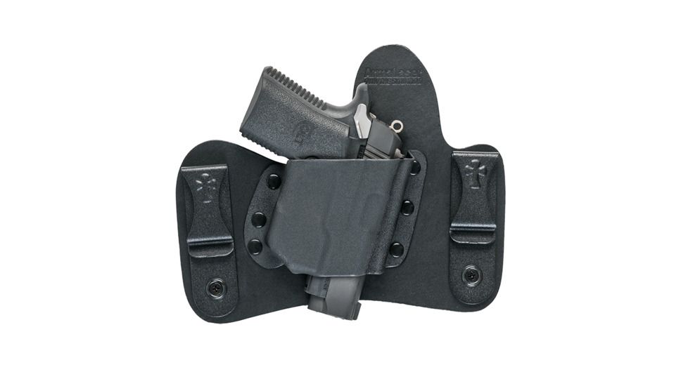 ArmaLaser MiniTuck/CrossBreed IWB Laser-Fit Holster fits Colt Mustang XSP, Right Hand, Black TR17 IWB RH CB Mini Tuck