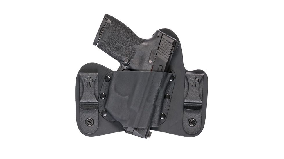 ArmaLaser MiniTuck/CrossBreed IWB Laser-Fit Holster for Smith-Wesson Shield, Right Hand, Black TR4 IWB RH CB Mini Tuck