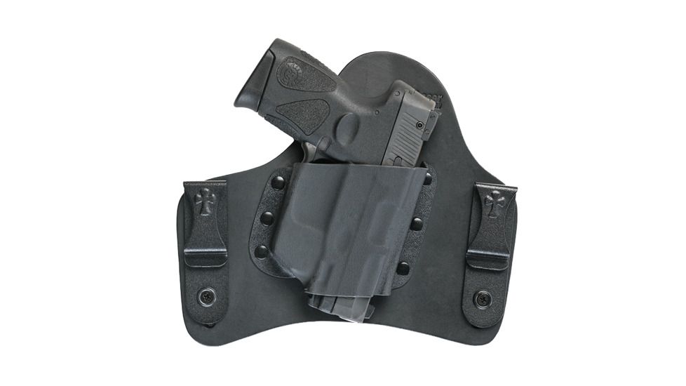 ArmaLaser SuperTuck/CrossBreed IWB Laser-Fit Holster fits Taurus PT111 Millennium G2,PT140 Millennium G2, Right Hand, Black TR23 IWB RH CB Super Tuck