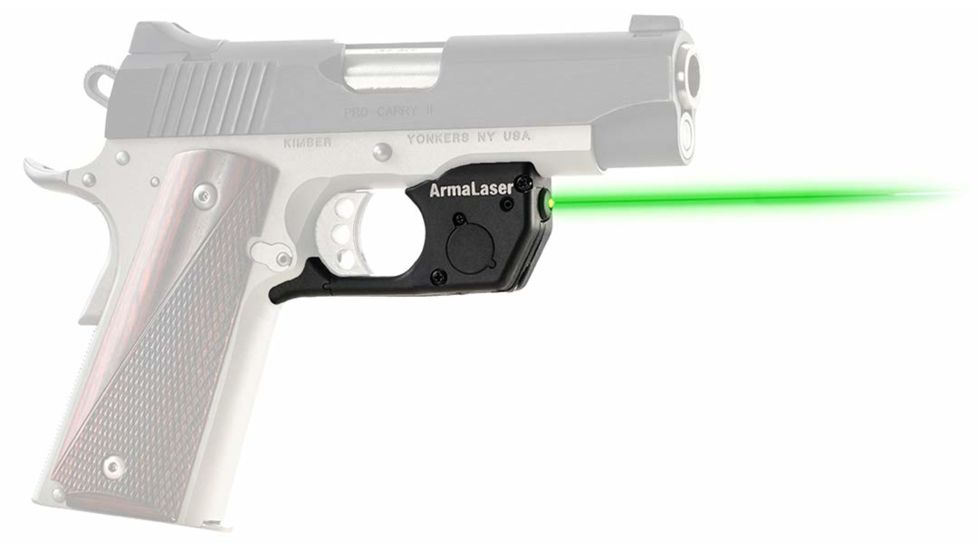 ArmaLaser Touch-Activated Laser Sight, 1911 - Ruger, Kimber, Green, TR25G