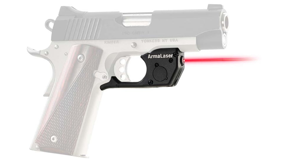 ArmaLaser Touch-Activated Laser Sight, 1911 - Ruger, Kimber, Red, TR25