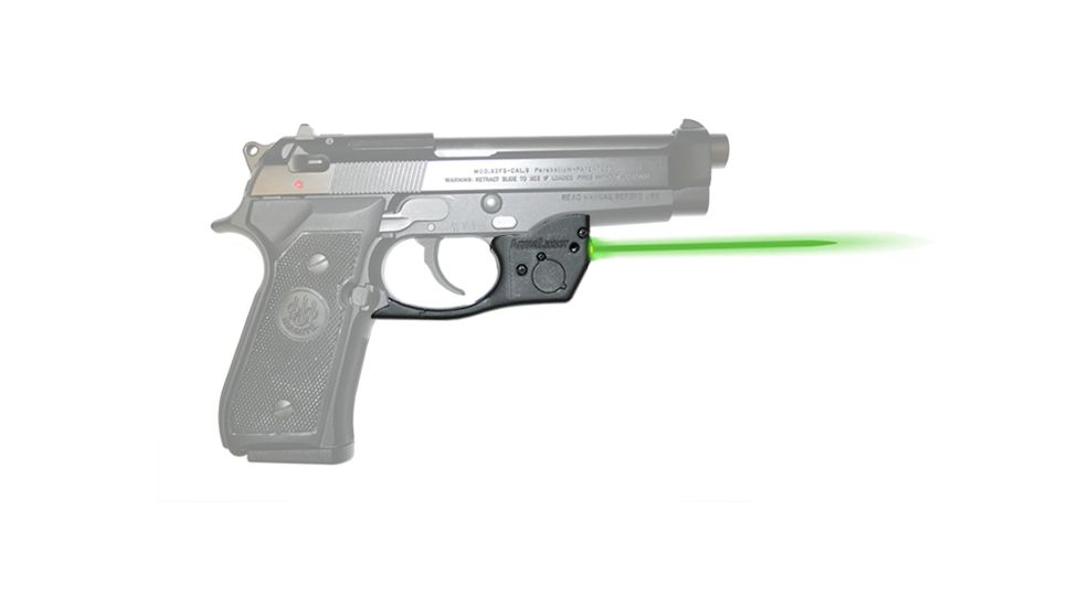 ArmaLaser Touch-Activated Laser Sight, Beretta 92/96/92FS/96FS/M9, Green, TR20G
