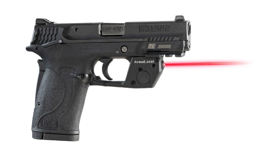 ArmaLaser Touch-Activated Laser Sight, Smith &amp; Wesson M&amp;P Shield 380 EZ, Red, TR28