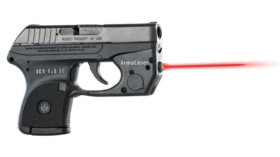 Armalaser TR2 Red Laser Sight for Ruger LCP, Black, TR2