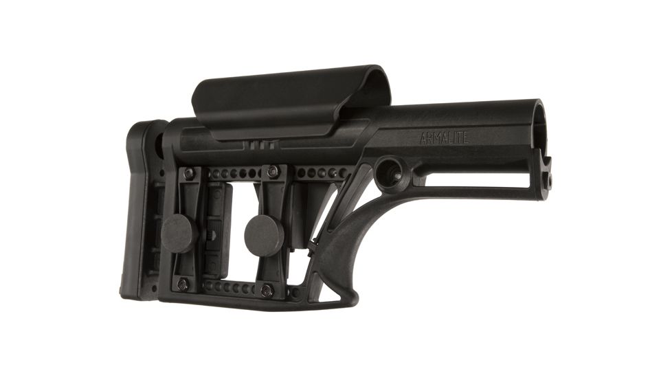 USED ArmaLite AR10/M15 Butt Stock, MBA-1, Black, ARMBASTK01, EDEMO1