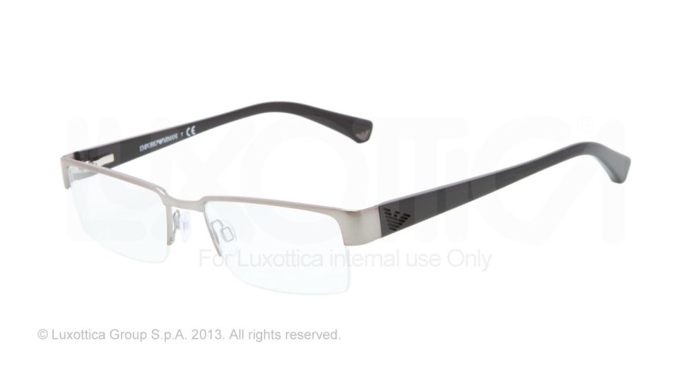Armani EA1006 Progressive Prescription Eyeglasses 3016-51 - Gunmetal Frame