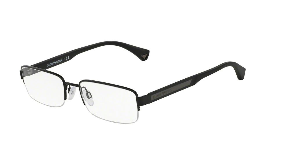 Armani EA1029 Bifocal Prescription Eyeglasses 3001-54 - Matte Black Frame