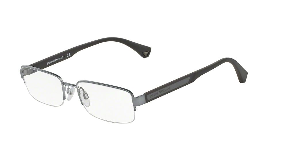 Armani EA1029 Bifocal Prescription Eyeglasses 3003-54 - Matte Gunmetal Frame