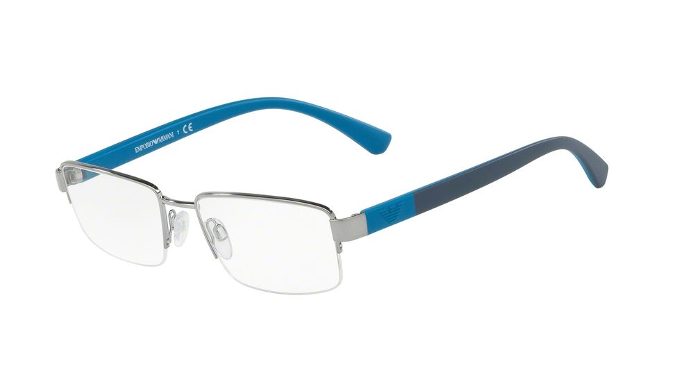 Armani EA1051 Bifocal Prescription Eyeglasses 3010-53 - Gunmetal Frame