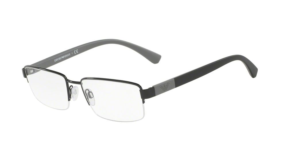Armani EA1051 Bifocal Prescription Eyeglasses 3014-53 - Black Frame