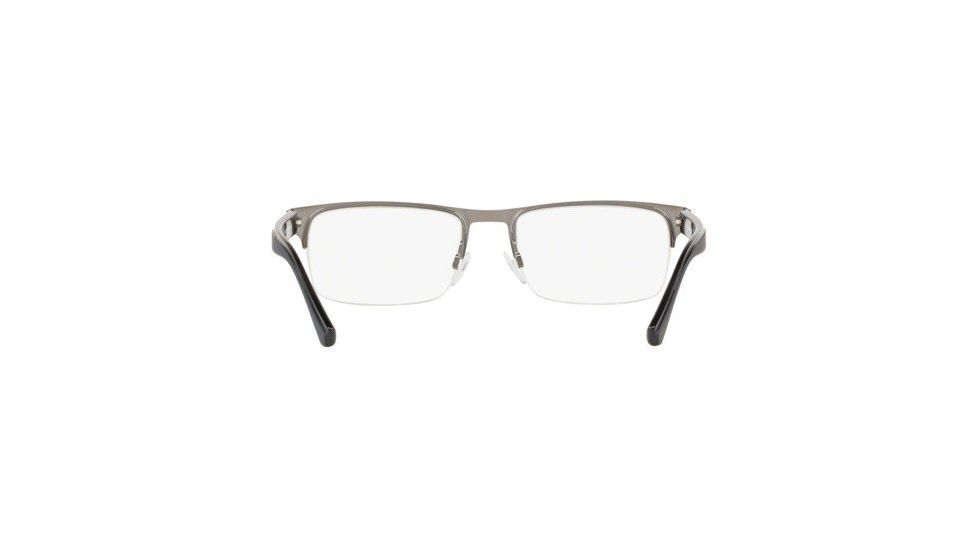Armani EA1072 Prescription Eyeglasses, 55mm, Matte Gunmetal, EA1072-3010-55-SV
