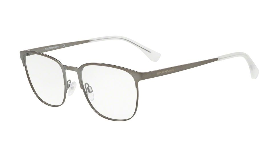 Armani EA1081 Prescription Eyeglasses 3003-55 - Matte Gunmetal Frame