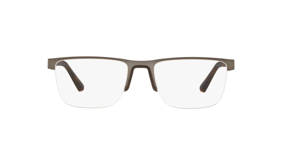 Armani EA1084 Bifocal Prescription Eyeglasses, 53mm, Matte Gunmetal, EA1084-3003-53-BI