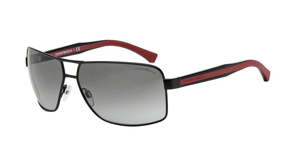 Armani EA2001 EA2001 Bifocal Prescription Sunglasses EA2001-300111-64 - Lens Diameter 64 mm, Frame Color Matte Black
