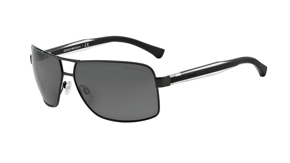 Armani EA2001 EA2001 Bifocal Prescription Sunglasses EA2001-301487-64 - Lens Diameter 64 mm, Frame Color Black