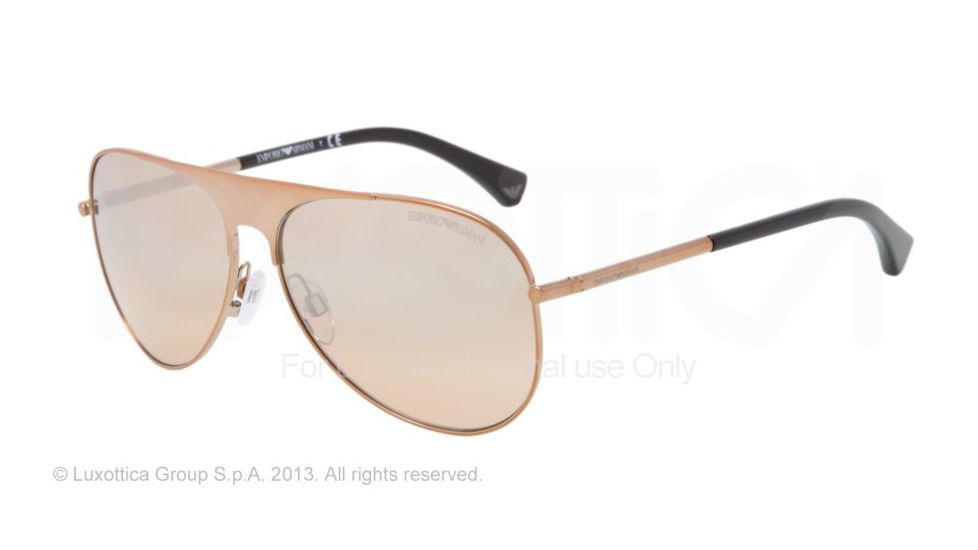 Armani EA2003 Progressive Prescription Sunglasses EA2003-301195-59 - Lens Diameter 59 mm, Frame Color Bronze
