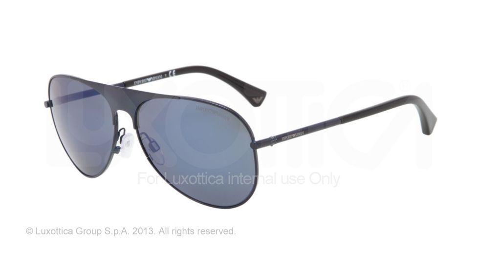 Armani EA2003 Progressive Prescription Sunglasses EA2003-301996-59 - Lens Diameter 59 mm, Frame Color Blue