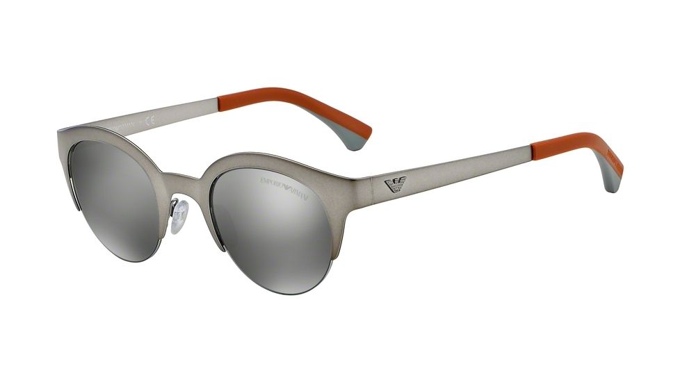 Armani EA2013 Progressive Prescription Sunglasses EA2013-30036G-46 - Lens Diameter 46 mm, Frame Color Matte Gunmetal