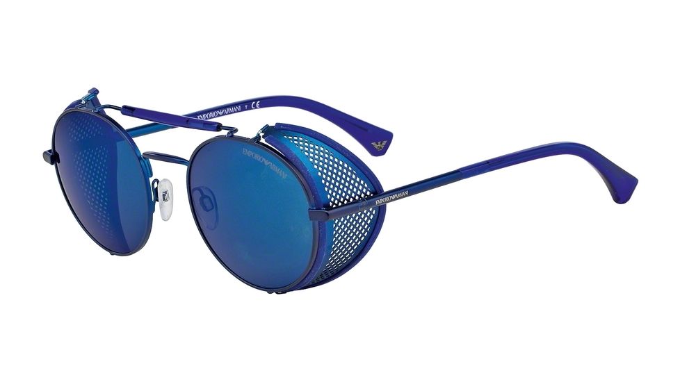 Armani EA2017Z Bifocal Prescription Sunglasses EA2017Z-305096-50 - Lens Diameter 50 mm, Frame Color Matte Blue