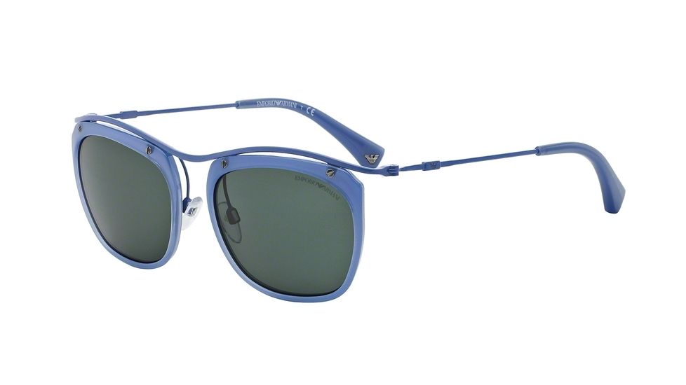 Armani EA2023 Single Vision Prescription Sunglasses EA2023-307271-54 - Lens Diameter 54 mm, Frame Color Opal Lilac/opal Lilac