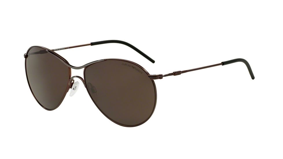 Armani EA2027 Bifocal Prescription Sunglasses EA2027-308373-58 - Lens Diameter 58 mm, Frame Color Bordeaux/Gunmetal