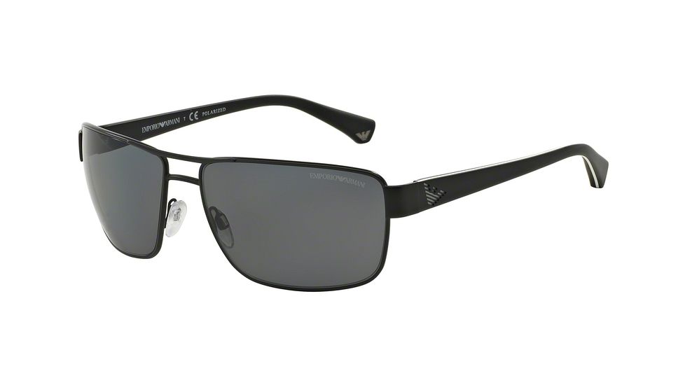 Armani EA2031 Bifocal Prescription Sunglasses EA2031-310981-62 - Lens Diameter 62 mm, Frame Color Matte Black