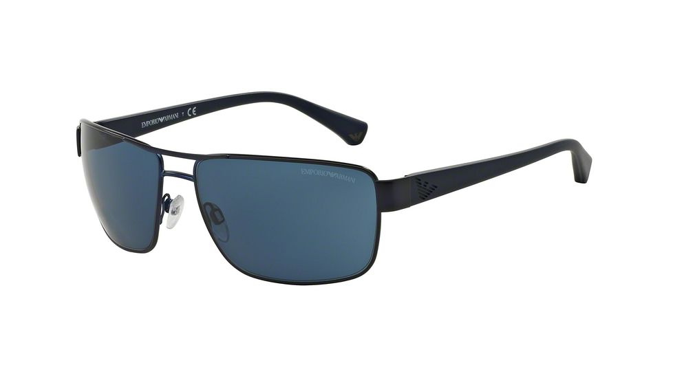 Armani EA2031 Bifocal Prescription Sunglasses EA2031-311180-62 - Lens Diameter 62 mm, Frame Color Matte Blue