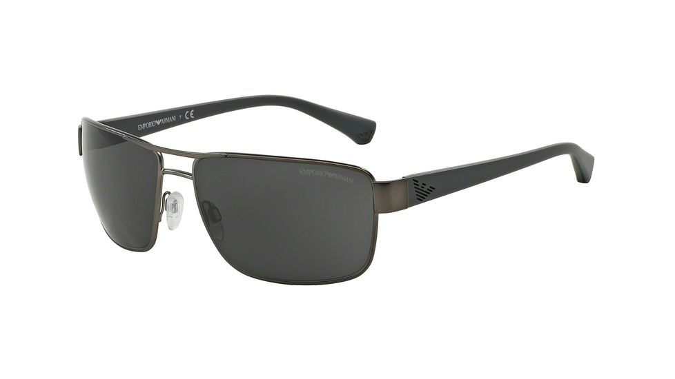 Armani EA2031 Bifocal Prescription Sunglasses EA2031-311287-62 - Lens Diameter 62 mm, Frame Color Matte Gunmetal