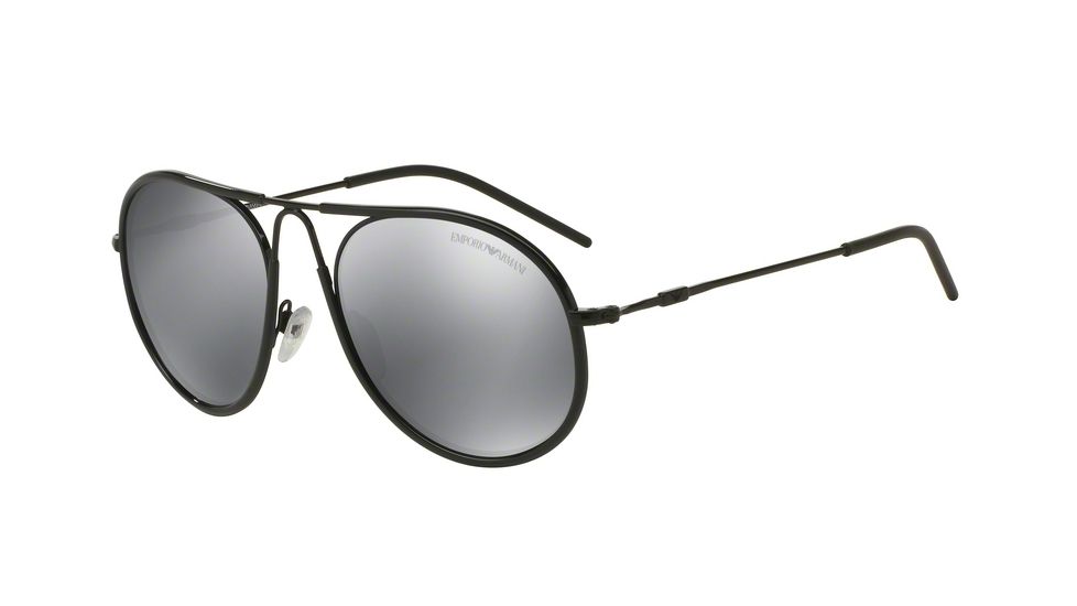 Armani EA2034 Bifocal Prescription Sunglasses EA2034-30146G-54 - Lens Diameter 54 mm, Frame Color Black