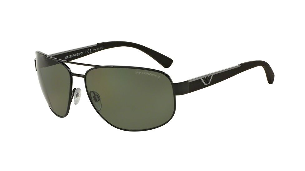 Armani EA2036 Bifocal Prescription Sunglasses EA2036-30149A-64 - Lens Diameter 64 mm, Frame Color Black