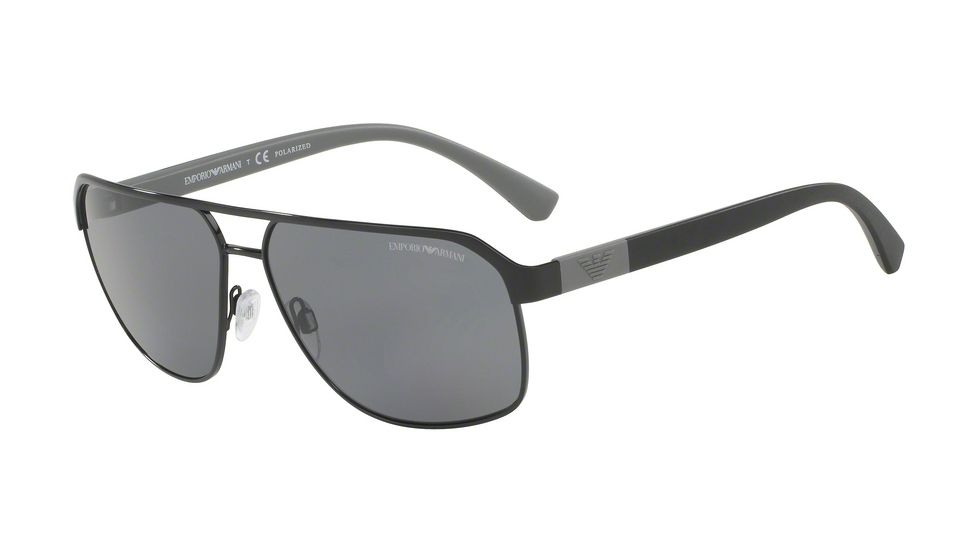 Armani EA2039 Progressive Prescription Sunglasses EA2039-301481-62 - Lens Diameter 62 mm, Frame Color Black