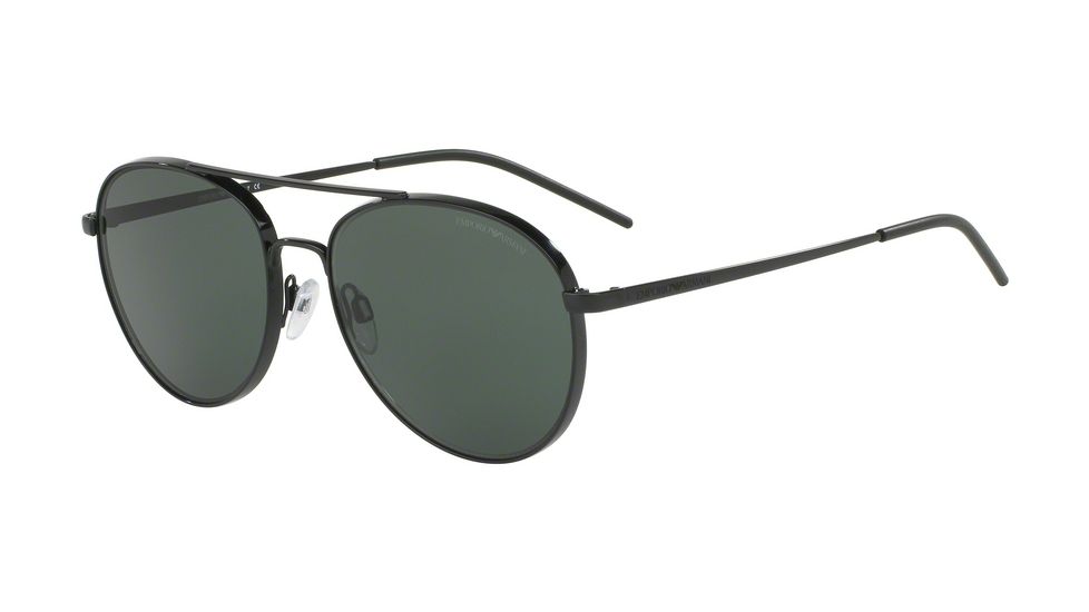 Armani EA2040 Progressive Prescription Sunglasses EA2040-301471-58 - Lens Diameter 58 mm, Frame Color Black